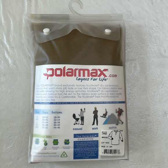PolarMax BASELAYER 2.0 MIDWEIGHT DOUBLE - Bronze - Picture 9 of 13